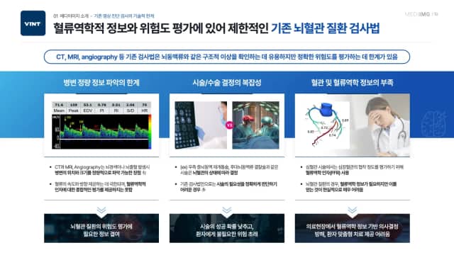 메디이미지 VINT 솔루션 IR 슬라이드