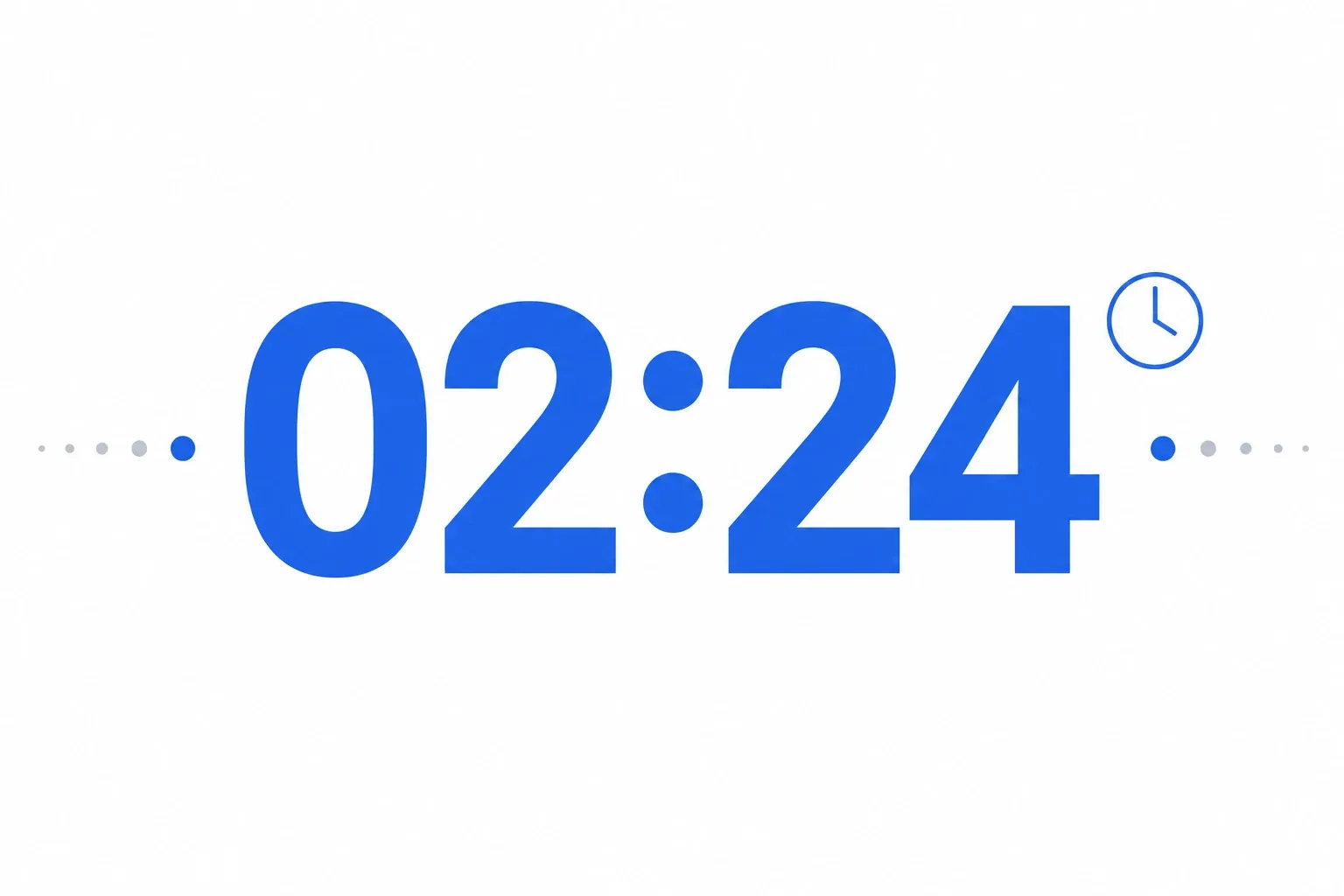 2분 24초